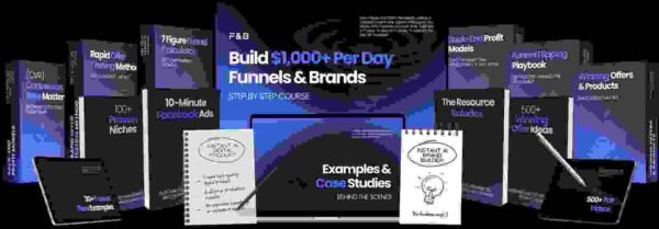 Kurosch Khazaeli - Funnels & Brands 3.0 (NEW) + Facebook Course + Template Bundle