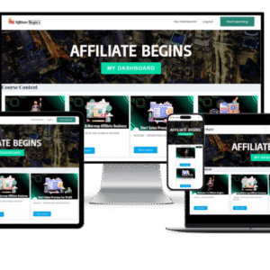Affiliate Begins – How To Make $1000+ Per Day Online With This Simple 4 Step Process With ZERO Experience