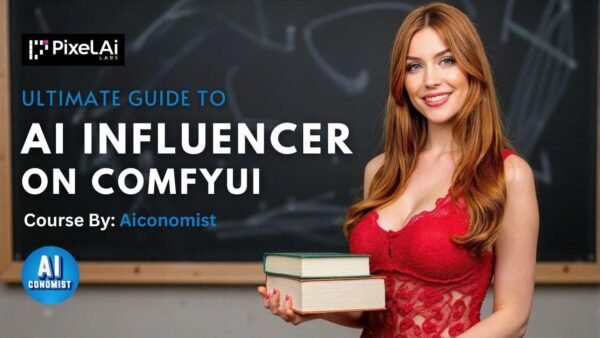 PixelAi - Master Photoreal AI Influencer Creation  (Ultimate Guide to AI Influencers - SDXL on ComfyUI & Photoreal Influencer Blueprint - Flux Dev on ComfyUI)